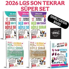 Sinan Kuzucu Yayınları Sinan Kuzucu 2026 Lgs Son Tekrar Soru ve Deneme Set-Kd7