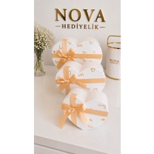 Nova 3’lü Kalp Hediye Kutusu Seti – Şık Kurdeleli Dekoratif Love Box | Sevgiliye & Özel Gün Hediyesi