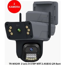 Trio TR-WX249 (2 Kameralı) 3+3 Mp Wifi 2.4g&5g Çift Bant(Veesky)