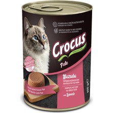 Ilkeshop Crocus Yetişkin  Kuzu Etli Pate Yaş Mama 400G
