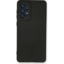 Senka Mey Ithalat® Samsung Galaxy A53 5g Kılıf Nano Içi Kadife Silikon - Siyah