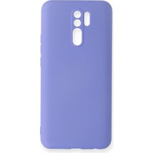 Senka Mey Ithalat® Redmi 9 Kılıf Nano Içi Kadife Silikon - Lila