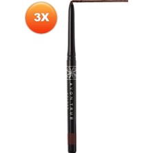 Avon Glimmersticks Açılıp Kapanabilen Göz Kalemi Cosmic Brown Üçlü Set Gün Boyu Etkili Kullanım