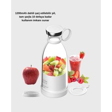 USB Şarjlı Kablosuz Blender – Taşınabilir, Kompakt ve Çevre Dostu Meyve Sıkıcı Nemere