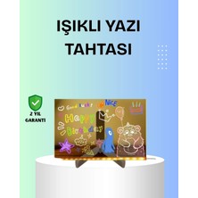 Nemere Yaratıcı Çizim ve Mesajlar Için LED Işıklı Renkli Tahta