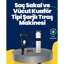 Nemere Ithalat 5 Farklı Kesim Tarağıyla Gelen Çok Amaçlı Tıraş Cihazı