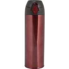 Trendix Bordo Çelik Termos Matara 500 Ml Super Light Hafif Tasarım ve Gıdaya Uygun Malzeme