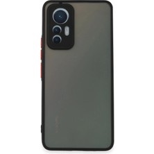 Senka Mey Ithalat® Mi 12 Lite Kılıf Montreal Silikon Kapak - Siyah