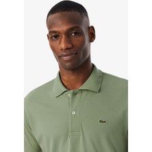 Lacoste Men's Classic Fit Polo T-Shirt Erkek Polo Yaka Tişört Yeşil