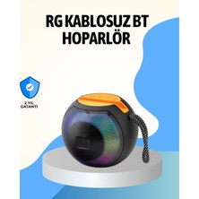 Nemere Rgb LED Işıklı Güçlü Baslı Kablosuz Hoparlör