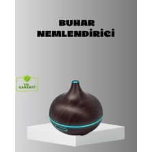 Nemere Ithalat Aromaterapi Difüzörü 550 ml Ultrasonik Nemlendirici Otomatik Kapanma Özellikli