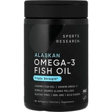 Sports Research, Alaskan Omega-3 Fish Oil, 90 Softgels