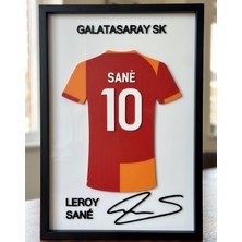 Riva Self Leroy Sané 3D Parçalı Forma Tasarımlı Koleksiyon Çerçevesi - Galatasaray Sk Temalı
