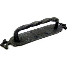 Nemere Antika Tarz Dekoratif Pirinç Burgulu Çekme Kol - 205X33 Mm, Oksit