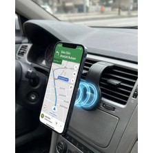 Nemere Ithalat Araç Içi Manyetik Telefon Tutucu Alüminyum Gövdeli Navigasyon Standı