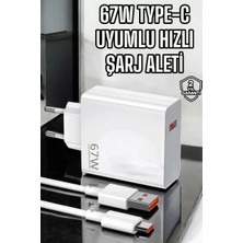 Nemere Ithalat Şarj Aleti Turbo Hızlı 67W Type-C Hızlı Şarj