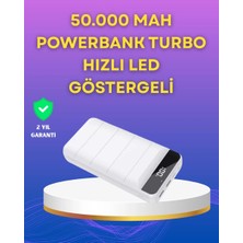 Nemere Ithalat Lightning ve Type-C Girişli 50000MAH Powerbank
