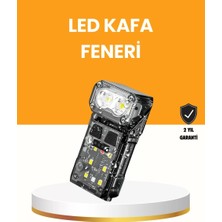 Nemere Ithalat Kamp ve Outdoor Için LED Far 10 Saat Pil Sensörlü Manyetik