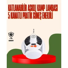 Nemere Ithalat Ipx4 Suya Dayanıklı, Katlanabilir LED Kamp Lambası ve Acil Durum Işığı