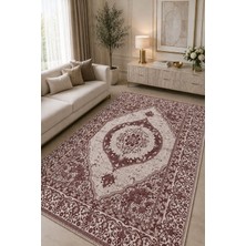 Hby Çift Taraflı Desenli Kilim Bordo