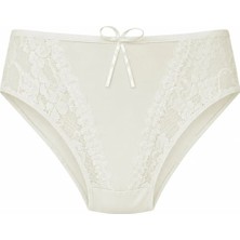 Hepsine Rakip Kadın Dantel Detaylı Külot Pamuklu Renkli Güpürlü Bikini