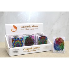 Nemere Mandala Desenli Hareketli Sulu El Aynası ALK4583