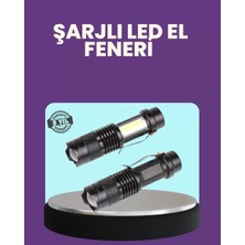 Nemere Ithalat Suya Dayanıklı 4 Modlu Mini LED El Feneri