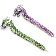 Nemere Ithalat Dragonlu Polyester Tükenmez Kalem