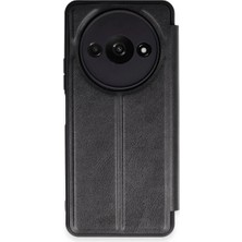 Colezium A3 4g Kılıf Flip Cover - Siyah