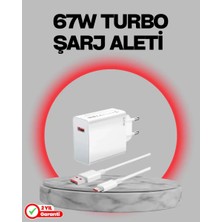 Nemere Ithalat 67 Watt Turbo Destekli Şarj Cihazı Honor 50 70 90 Uyumlu