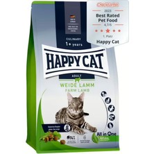 Happy Cat Culinary Weide Lamm Kuzu Etli Kedi Maması 10 Kg