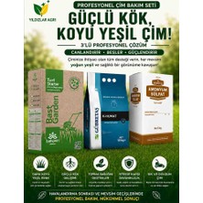 Gübretaş Profosyonel Çim Bakım Seti (Kök Güçlendirici + Sararma Önleyici + Yoğun Çim)