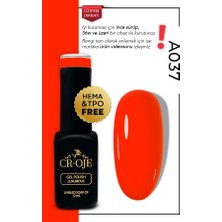 Cr-Oje Kalıcı Oje A037- Turuncu Nar Çiçeği (12 ML.)