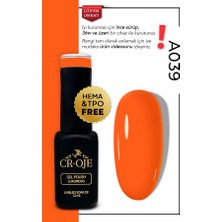 Cr-Oje Kalıcı Oje A039- Turuncu (12 ML.)