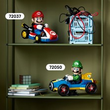 LEGO® Mario Kart™ – Luigi ve Mach 8 72050 - Yetişkinler için Yaratıcı Sergileme Modeli Yapım Seti (2234 Parça)