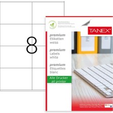 Tanex Lazer Etiket 105*74,25Mm Tw-2374