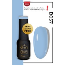 Cr-Oje Kalıcı Oje B057 - Bebek Mavisi (5 ML)