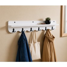 105 cm Desenli Oval Kesim Duvara Monte Askılık