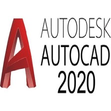 Autodesk AutoCAD 2020 (Windows Uyumlu) - 1 Pc 1 Yıl Serial Kod Kısıtlamasız Sürüm