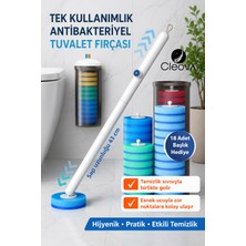 Cleova Yeni Nesil Tuvalet Fırçası Set