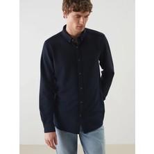 Lc Waikiki Yeni Sezon Slim Fit Uzun Kollu Erkek Dokulu Gömlek