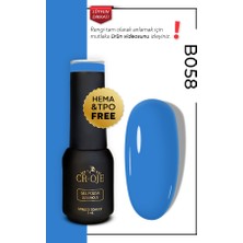 Cr-Oje Kalıcı Oje B058 - Mavi (5 ML)