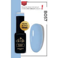 Cr-Oje Kalıcı Oje Bebek Mavi - B057 (12 ML.)