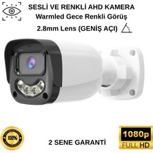 Heiman HM-464 Renkli ve Sesli Ahd Full Hd 2.8mm Lens 2mp Kamera