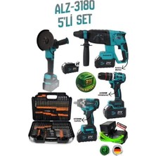 Allizer German Allizer ALZ-3180 5'li Set –  (246 Parça Uç Seti)
