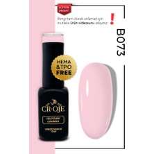 Cr-Oje Kalıcı Oje B073- Opak Pembe (12 ML.)