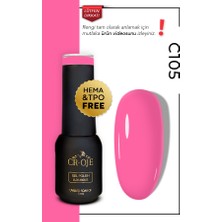 Cr-Oje Kalıcı Oje C105 - Pembe (5 ML)