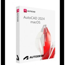 Autodesk AutoCAD 2024 (Mac Uyumlu) - 1 Pc 1 Yıl Serial Key (Kısıtlamasız Sürüm)