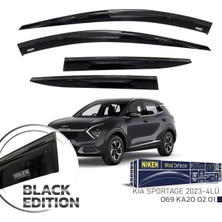 Kia Sportage Cam Rüzgarlığı Siyah Kromlu Black Edition Niken 2021+