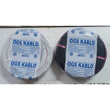 Ogs Kablo 2 x 0.75 Hoparlör Ses Kablosu